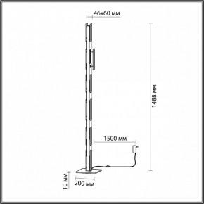 Торшер Odeon Light Fierro 4991/36FL в Челябинске - chelyabinsk.mebel24.online | фото 4