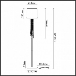 Торшер Odeon Light Nicole 4886/1F в Челябинске - chelyabinsk.mebel24.online | фото 4