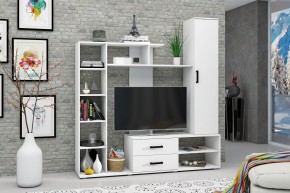 Центральная секция Торонто (Белый текстурный) в Челябинске - chelyabinsk.mebel24.online | фото
