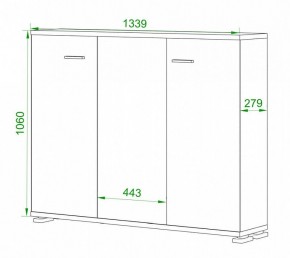 Тумба Домино нельсон ПУ-60-4 в Челябинске - chelyabinsk.mebel24.online | фото 2