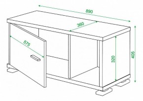 Тумба комбинированная Домино СБ-30/1 в Челябинске - chelyabinsk.mebel24.online | фото 3