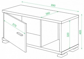 Тумба комбинированная Домино СБ-30/1 в Челябинске - chelyabinsk.mebel24.online | фото 2