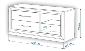 Тумба под ТВ Нобиле КА120 в Челябинске - chelyabinsk.mebel24.online | фото 2