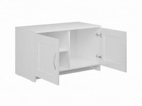 Тумба СИРИУС двухдверная низкая, цвет белый в Челябинске - chelyabinsk.mebel24.online | фото 2
