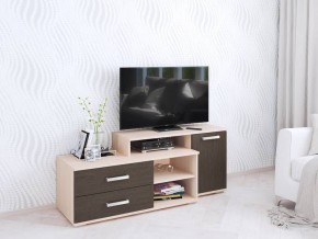 Тумба ТВ Парус-3 венге/дуб молочный в Челябинске - chelyabinsk.mebel24.online | фото