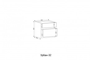 УРБАН- 32 Тумба в Челябинске - chelyabinsk.mebel24.online | фото 2