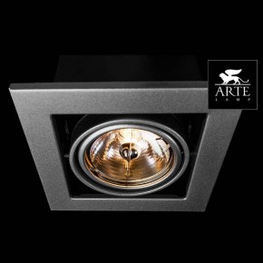 Встраиваемый светильник Arte Lamp Cardani Medio A5930PL-1SI в Челябинске - chelyabinsk.mebel24.online | фото 2